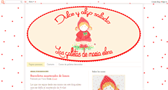 Desktop Screenshot of dulceyalgosalado.com